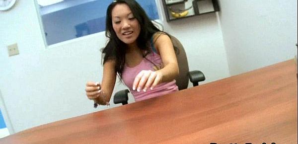  Asian babe Asa Akira gets a full facial 1 1.2